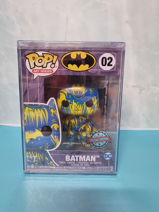 Funko Pop Vinyl Batman 02 Art Series Special Edition Hard Stacked Pop Sealed