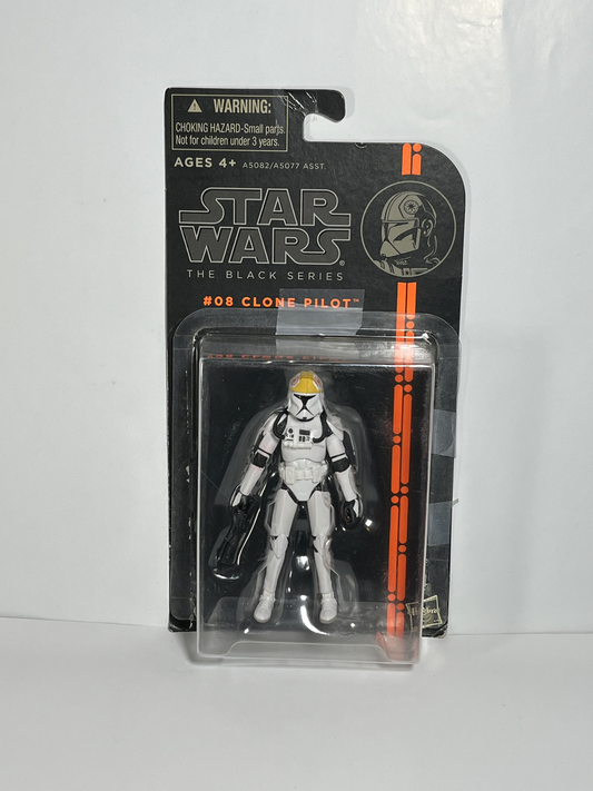 Clone Pilot Star Wars The Black Series 3.75 Action Figure #08