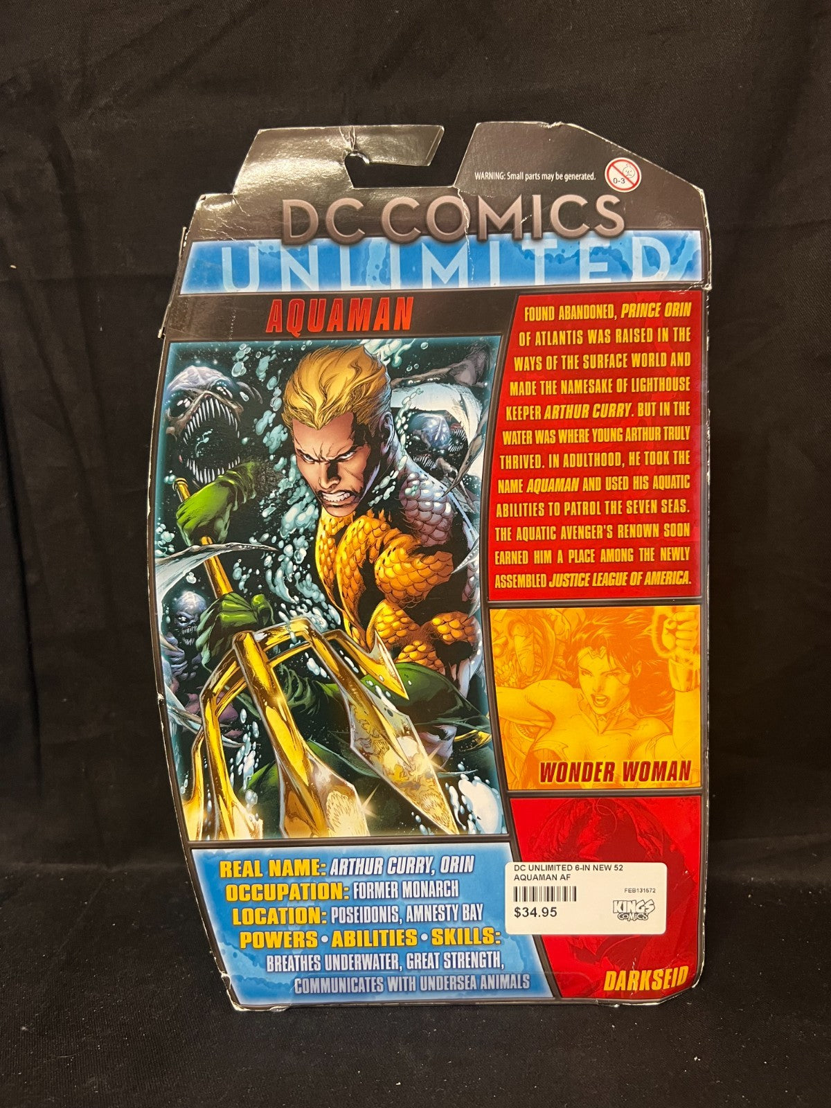 DC COMICS UNLIMITED INJUSTICE Gods Among Us AQUAMAN