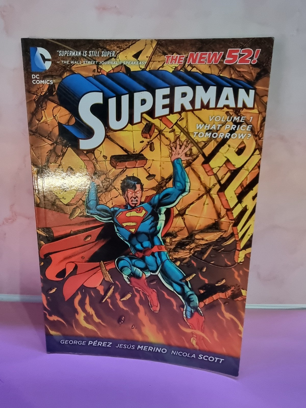 DC Comics New 52 Superman Volume 1 Trade Paperback