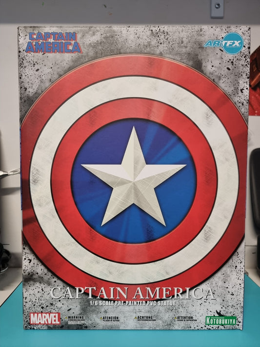 Captain America Model Number 1 6 ARTFX Captain America KOTOBUKIYA