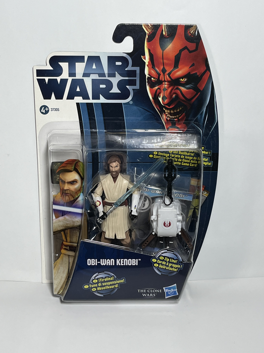 Obi-Wan Kenobi CW12 Star Wars The Clone Wars 3.75 Action Figure