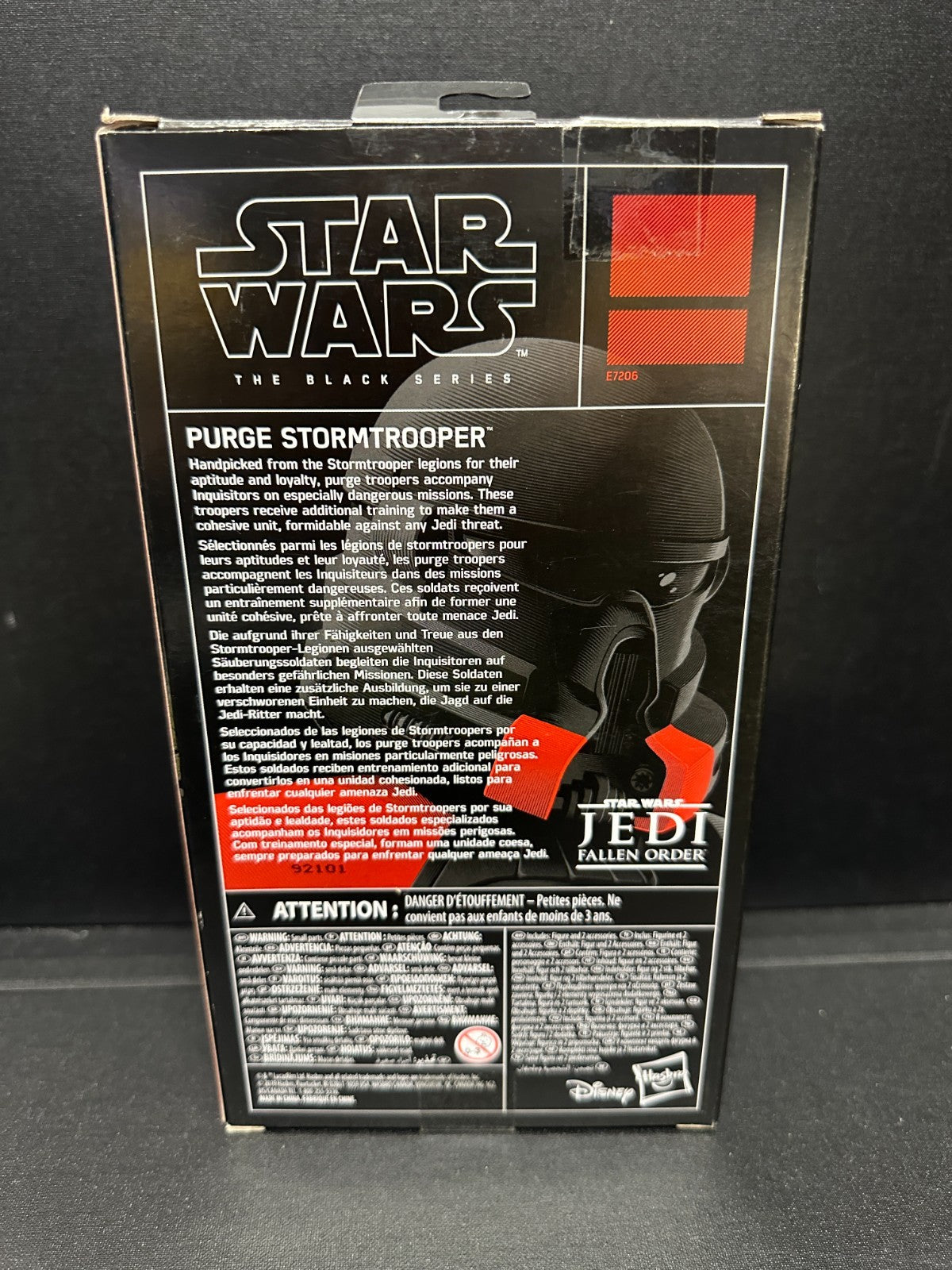 Star Wars The Black Series Purge Stormtrooper 6 inch Action Figure