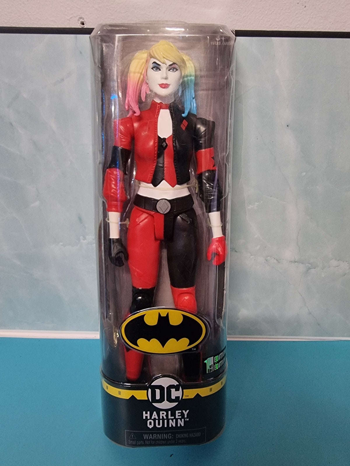 DC Comics BATMAN 12" HARLEY QUINN Action Figure 1st Edition Spin Master  new