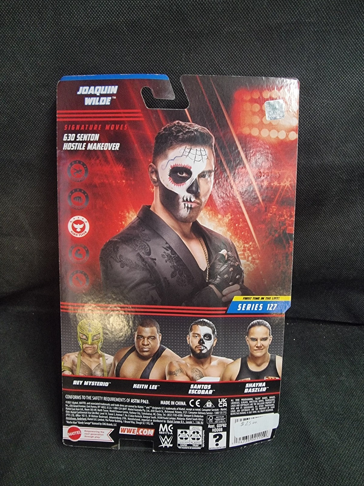 WWE Wrestling Series 127 Joaquinn Wilde Action Figure [Regular Face Paint]