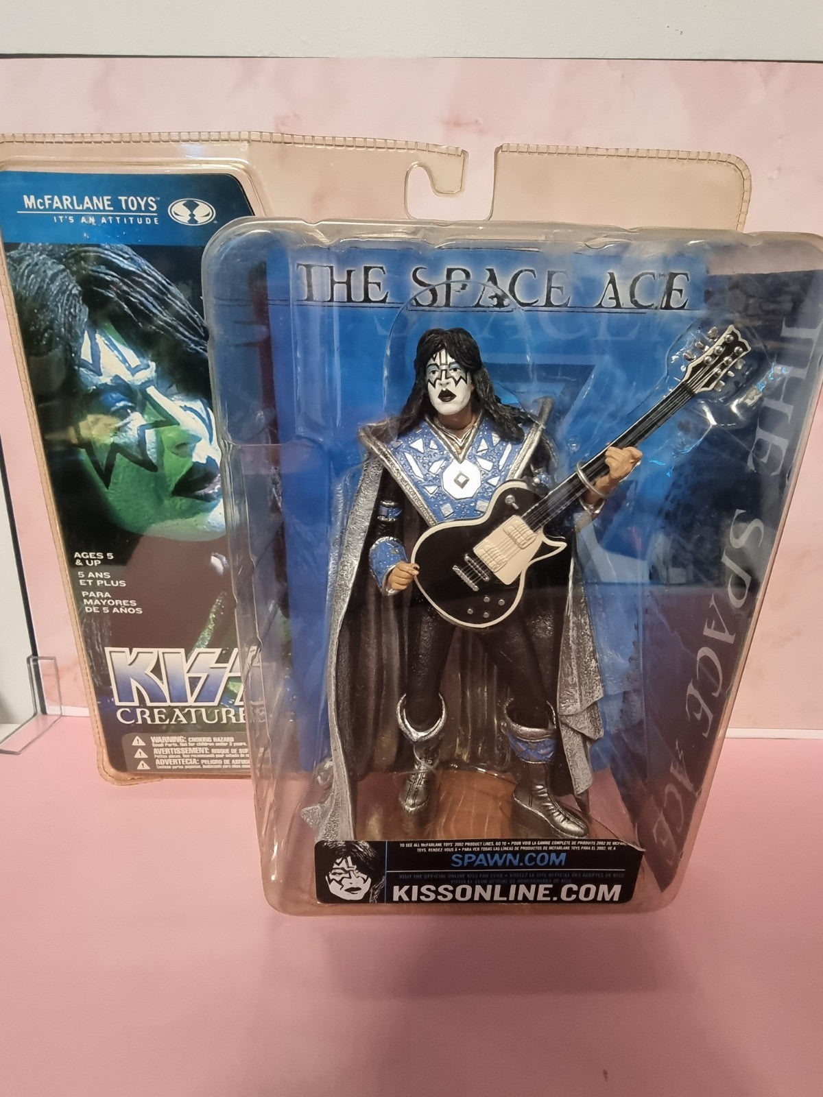 McFarlane KISS Creatures; The Fox; The Demon; The Space Ace - 4 Carded Figures