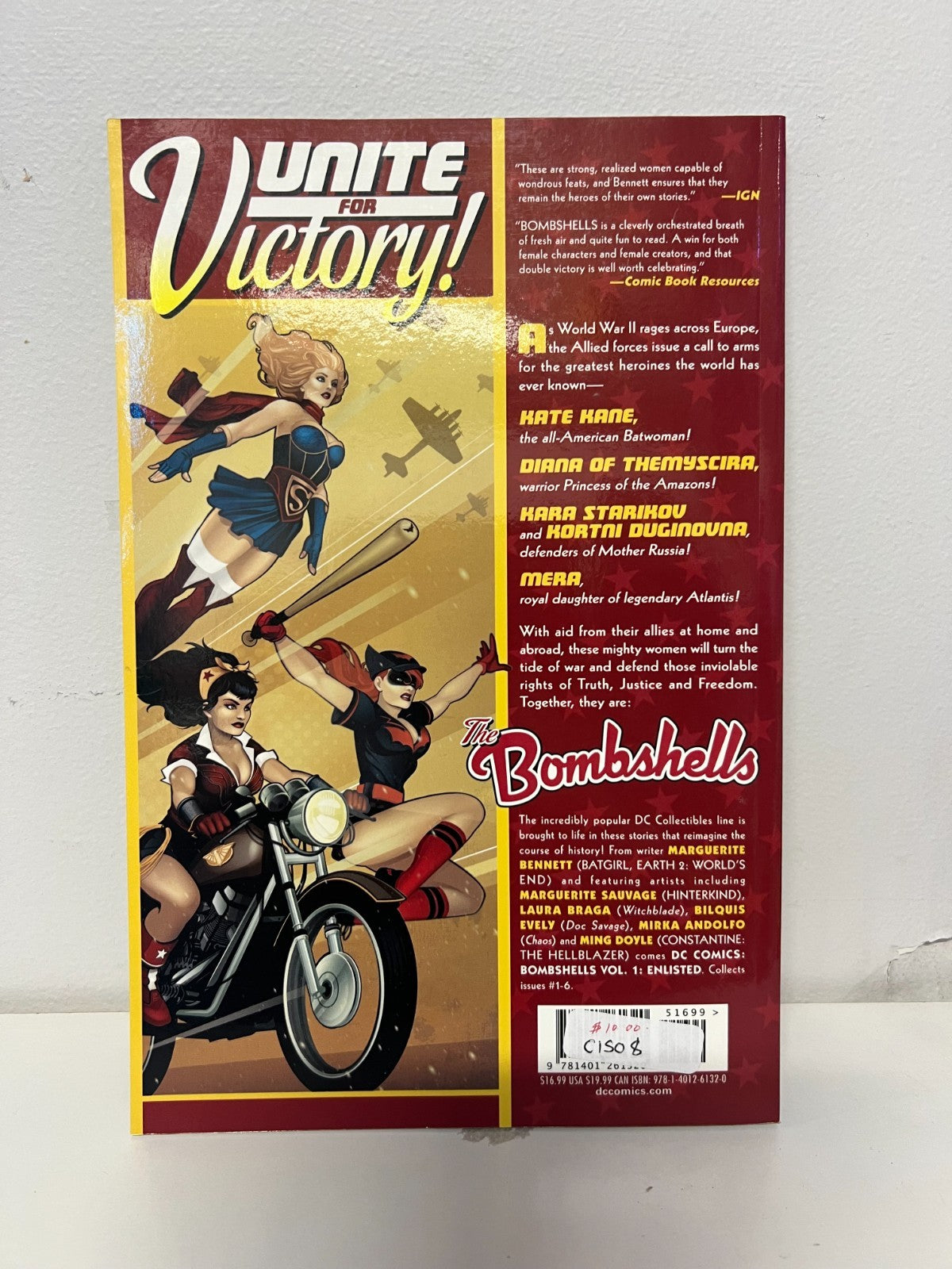 DC Bombshells Volume 1: Enlisted TPB Graphic Novel