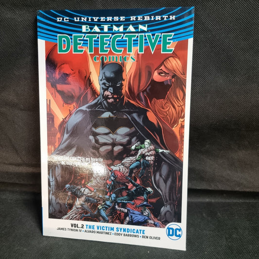 DC Comics Batman Detective The Victim Syndicate Book Vol 2 Paperback Action 2017