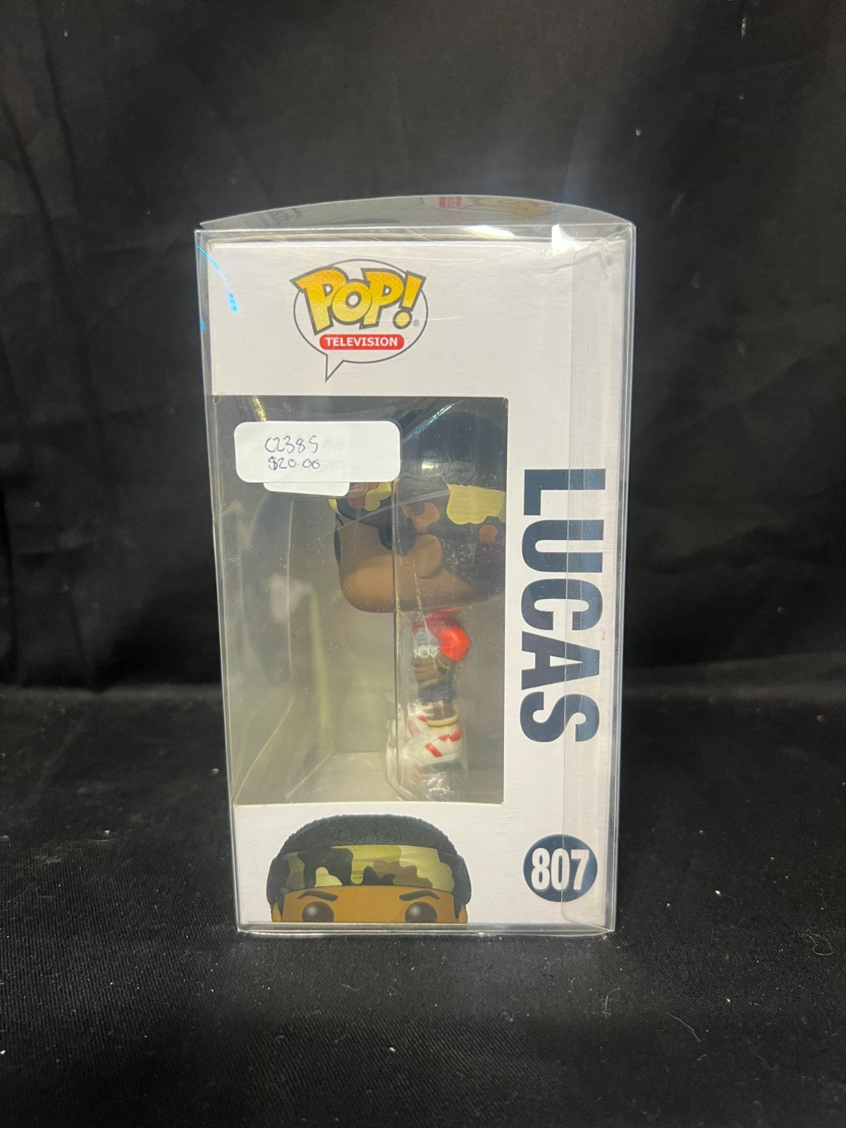 Television Funko Pop - Lucas - Stranger Things - No. 807 - Free Protector