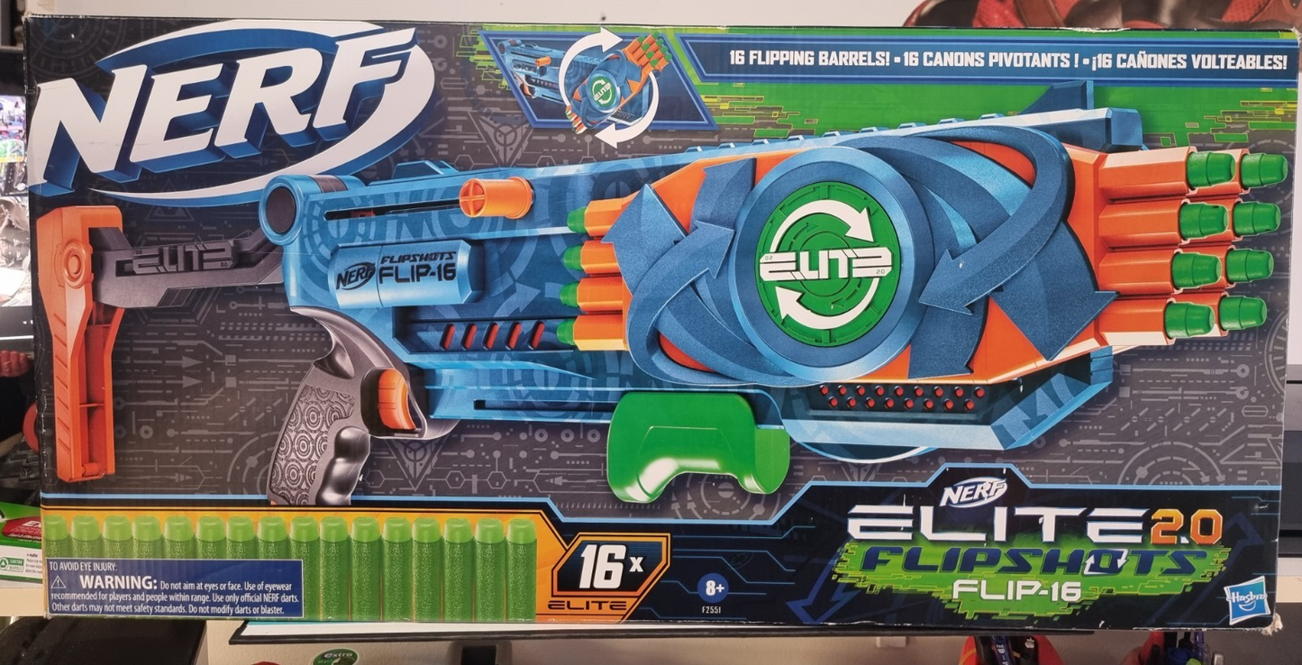 NERF Elite 2.0 Flipshots Flip-16 Blaster