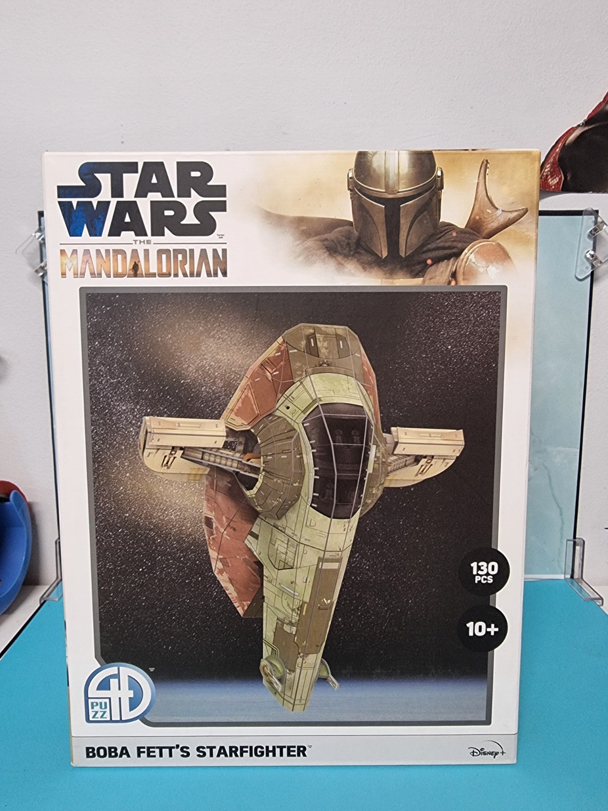 4D Cityscape Star Wars Boba Fetts Starfighter 3D Puzzle 130 Pieces