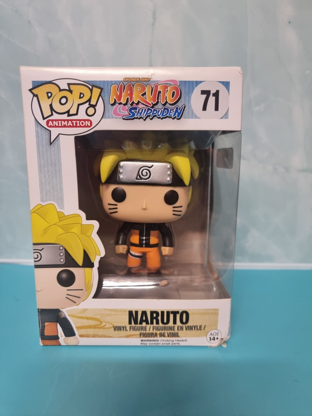 Funko Pop Naruto : NARUTO #71 Vinyl Figure (DAMAGED BOX)