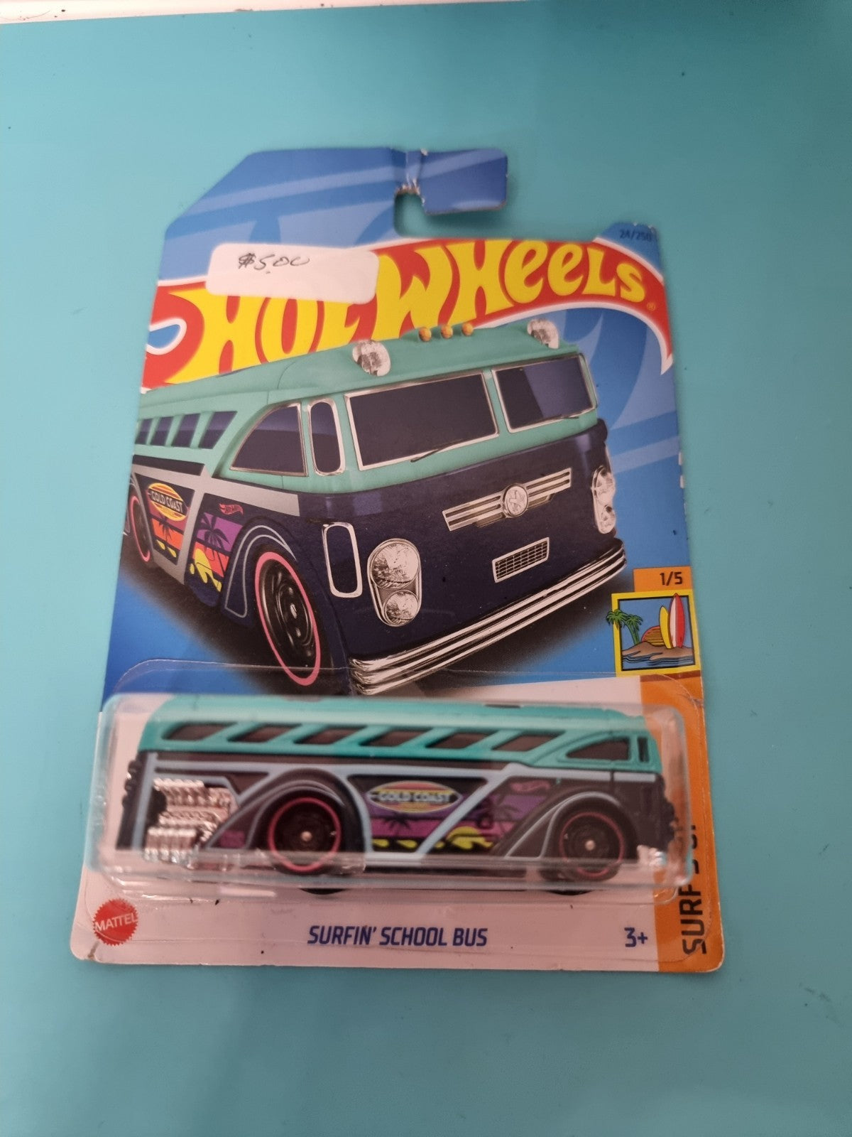 2023 Hot Wheels SURFIN' SCHOOL BUS #24/250