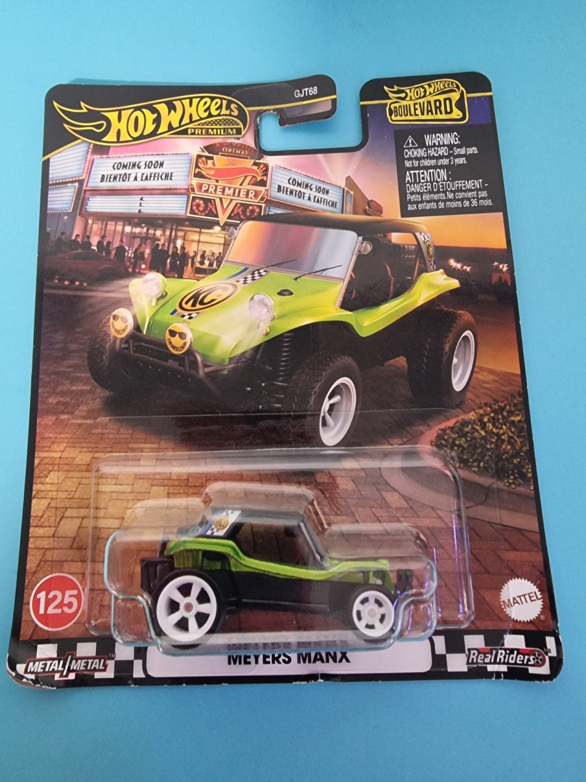 2025 HOT WHEELS BOULEVARD #125 MEYERS MANX GREEN PREMIUM 125