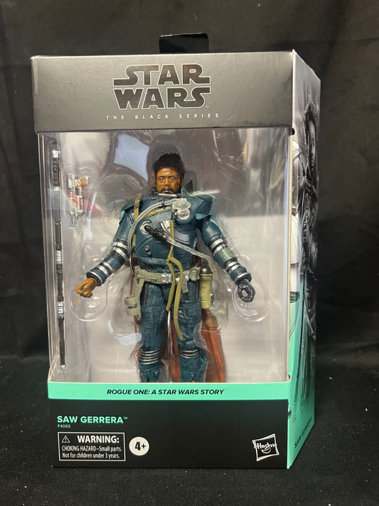 Star Wars: Rogue One - Saw Gerrera Black Series Deluxe 6” Scale Action Figure