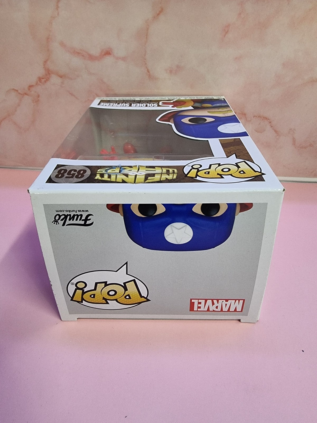 MARVEL INFINITY WARPS SOLDIER SUPREME FUNKO POP VINYL FIGURE #858
