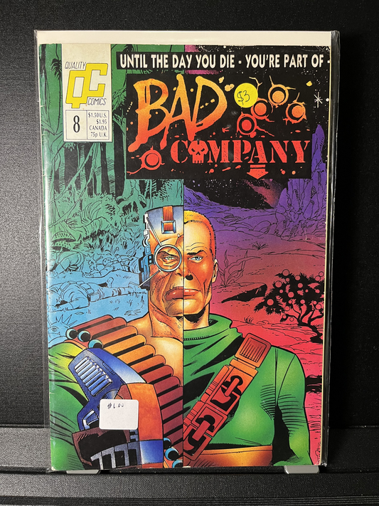Bad Company #8 FN; Fleetway Quality Comics  1987