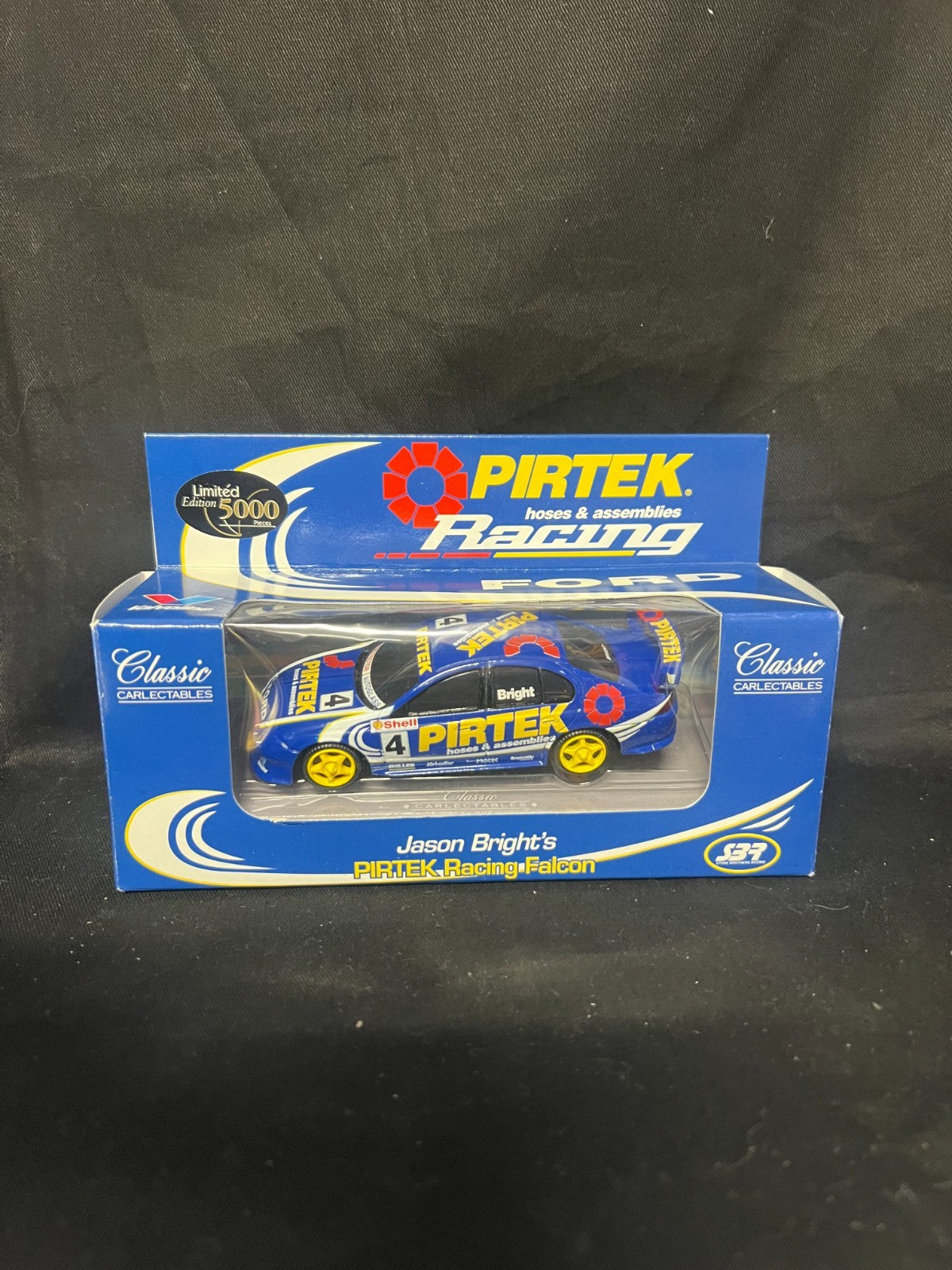 CLASSIC 1/43 FORD AU FALCON 1999 PIRTEK RACING JASON BRIGHT #4 #2004-2 SUPERCARS