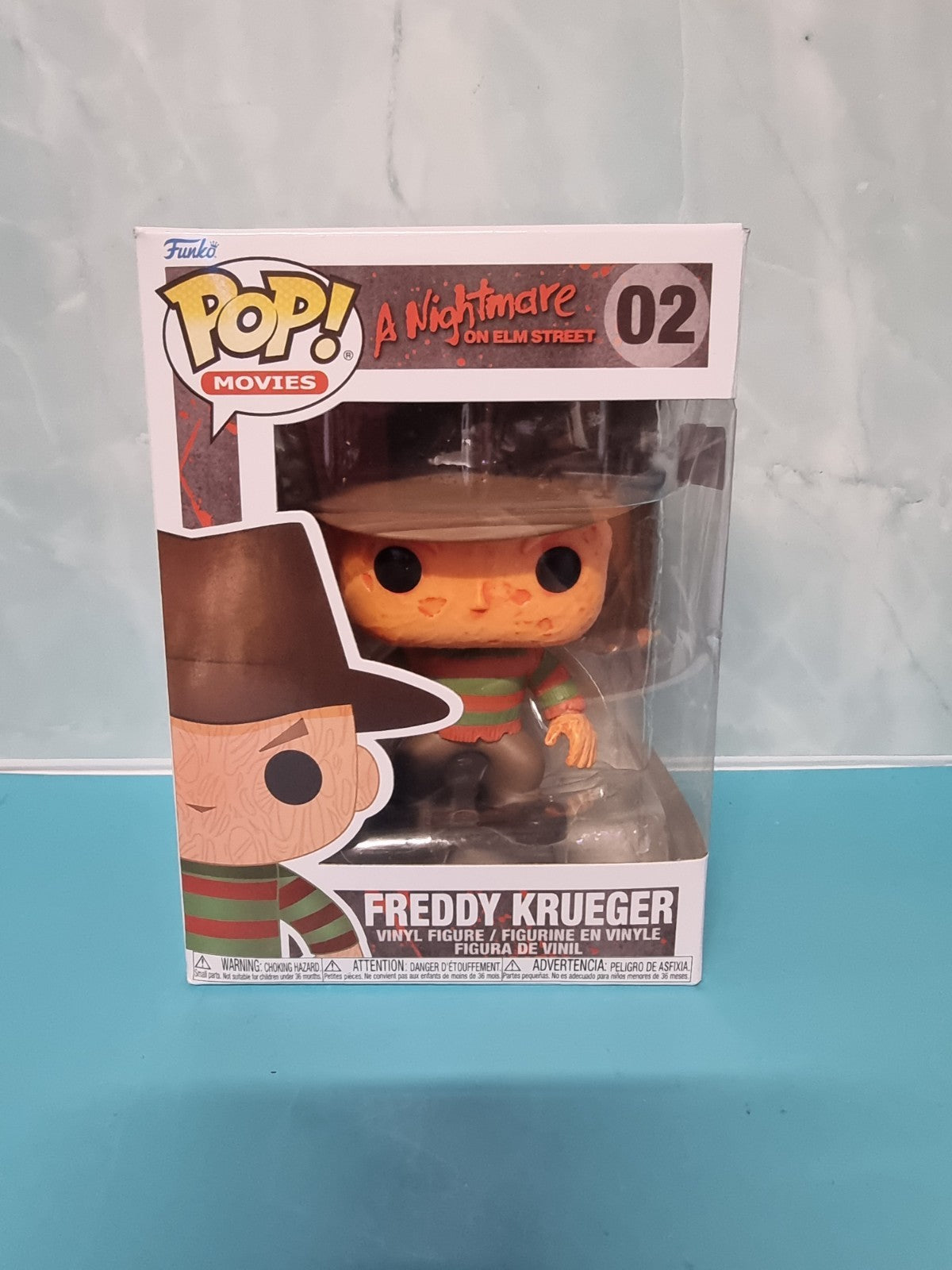 Funko Pop Freddy Krueger  #2 A Nightmare On Elm Street Vinyl Figure