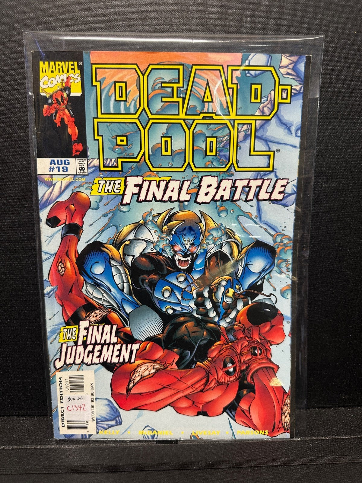 Deadpool #19 (August 1998) The Final Battle - The Final Judgement Marvel Comics
