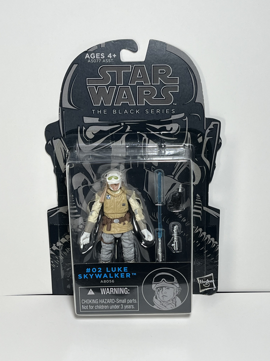 Luke Skywalker Star Wars The Black Series 3.75 Action Figure #02