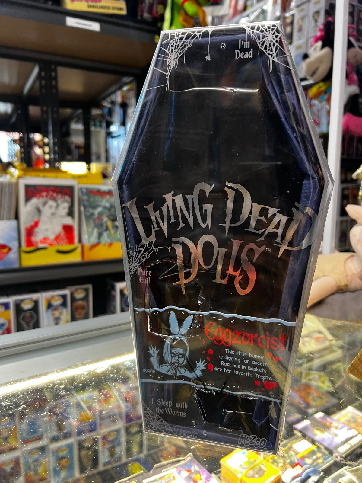 Living Dead Dolls EGGZORCIST Mezco unopened factory sealed