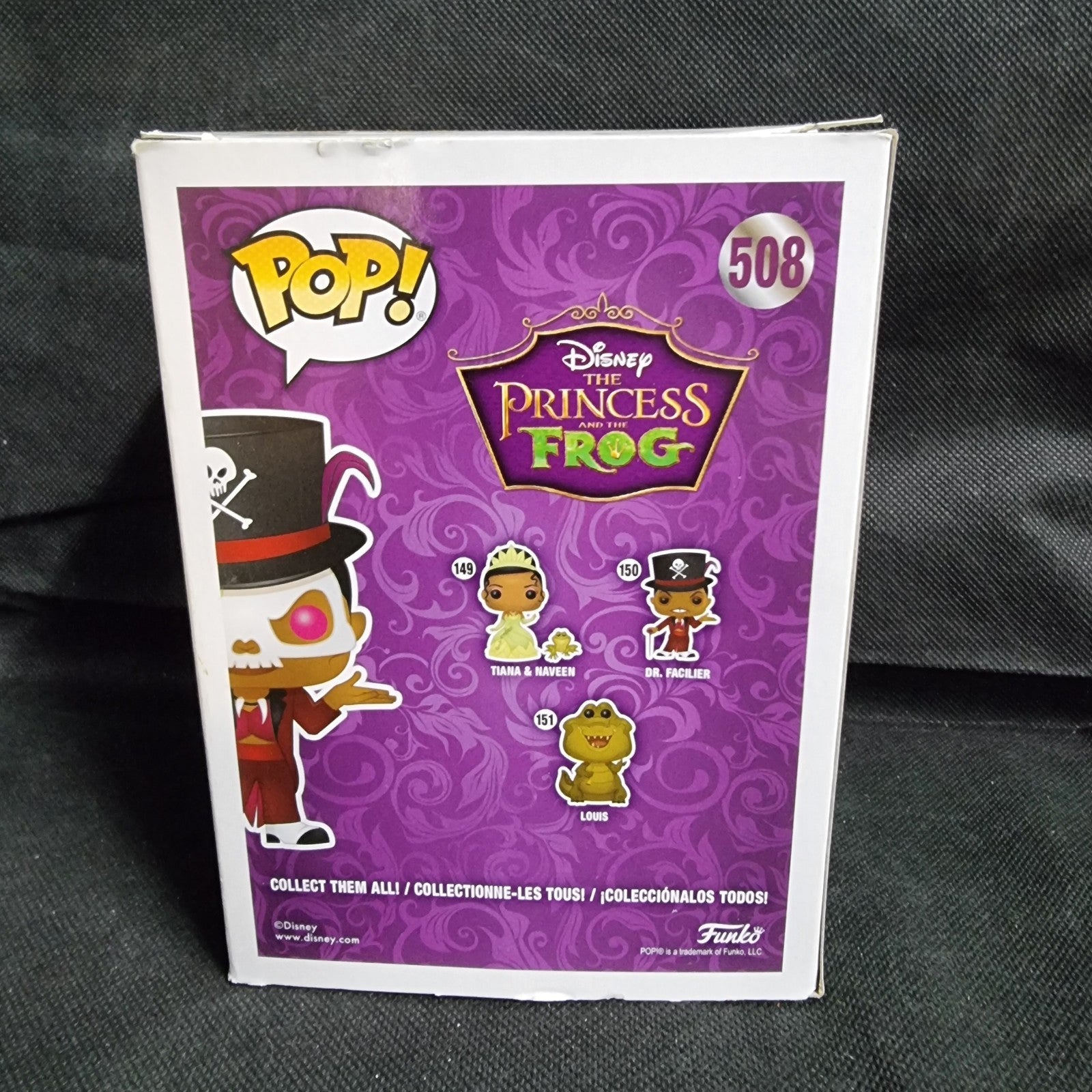 Funko Pop Vinyl Disney Dr. Facilier  Box Lunch #508
