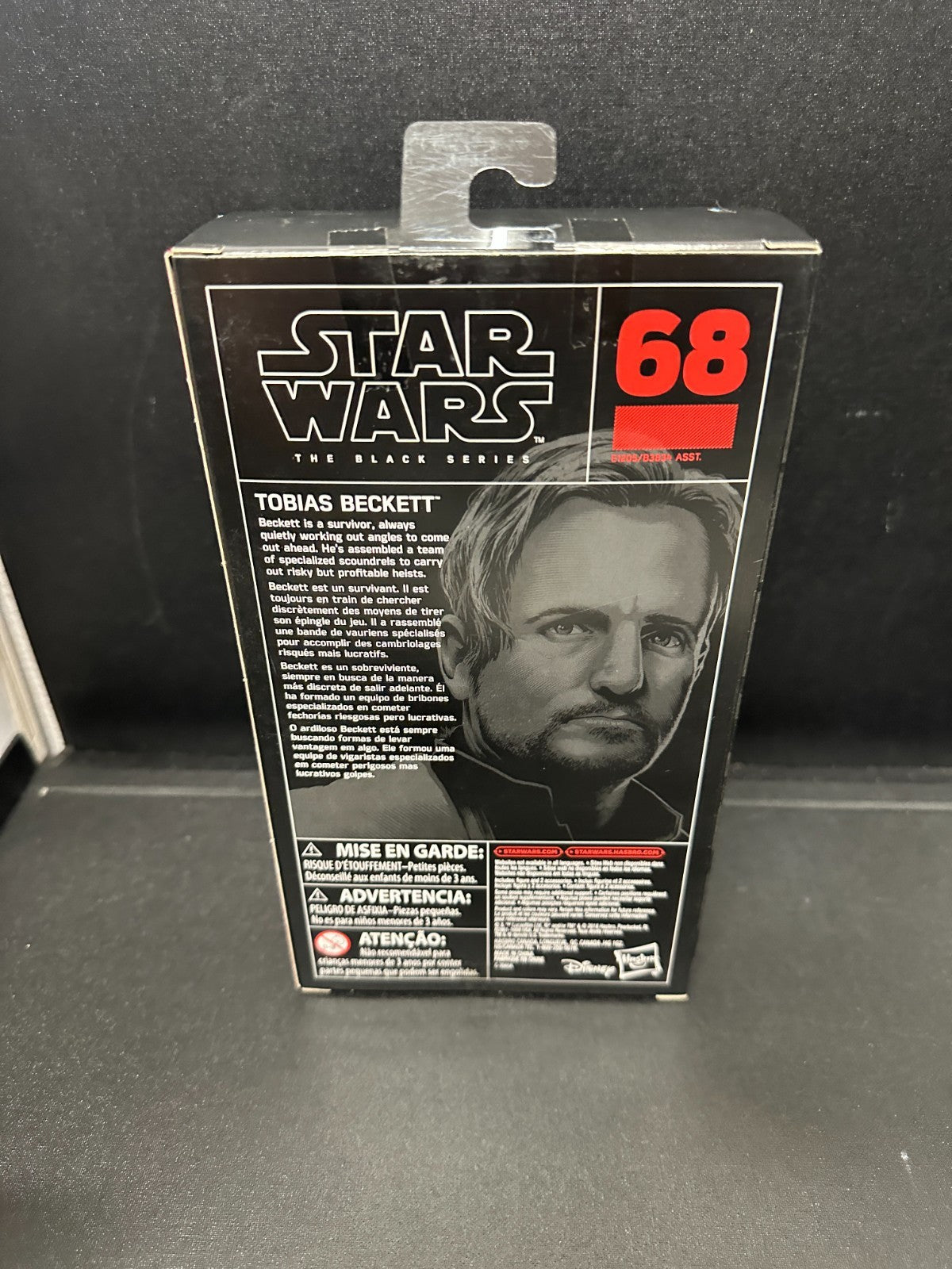 Star Wars Black Series Tobias Beckett #68 6 inch Action Figure