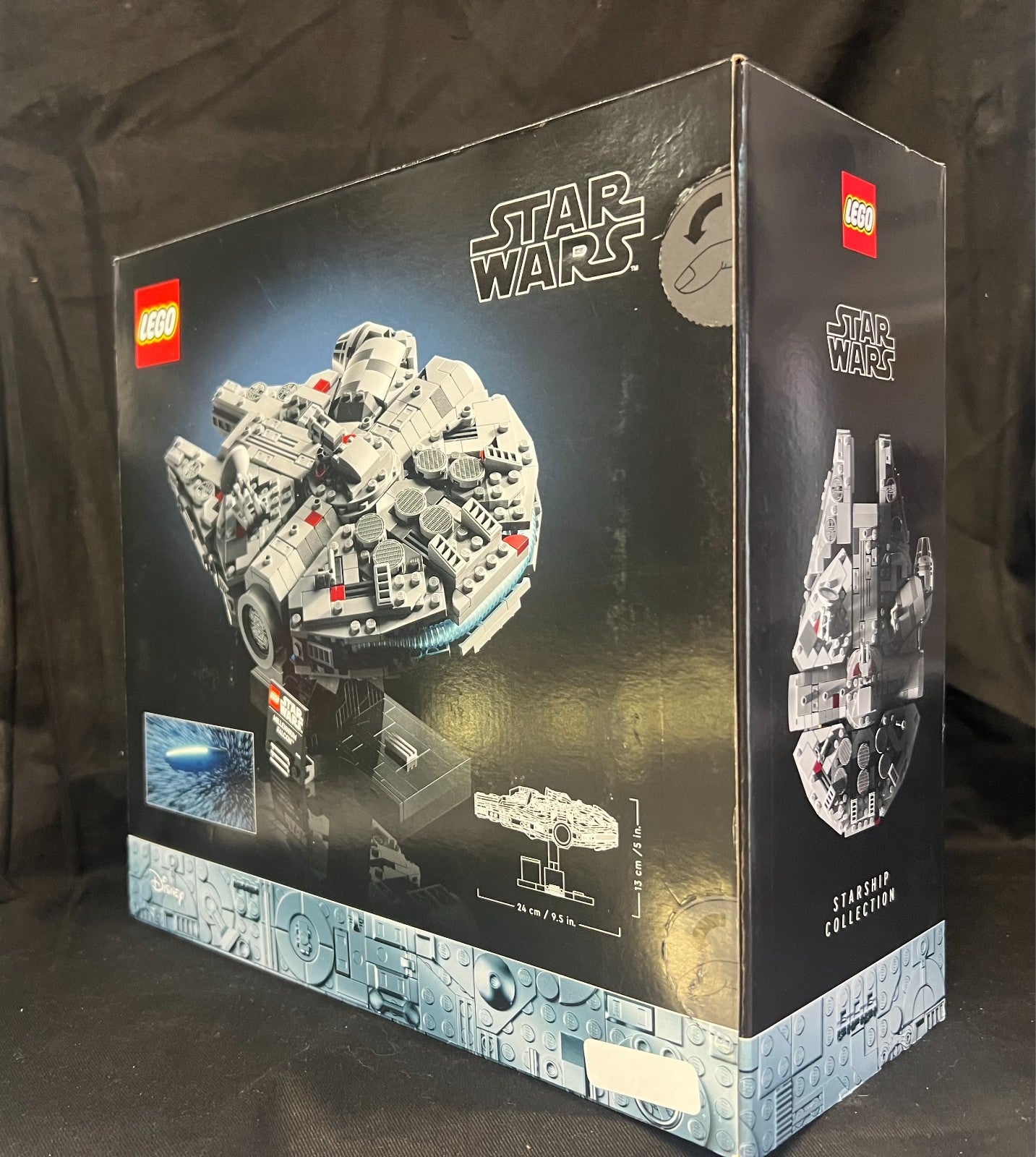 1 x lego star wars 75375 millennium falcon 25 year anniversary brand new in box