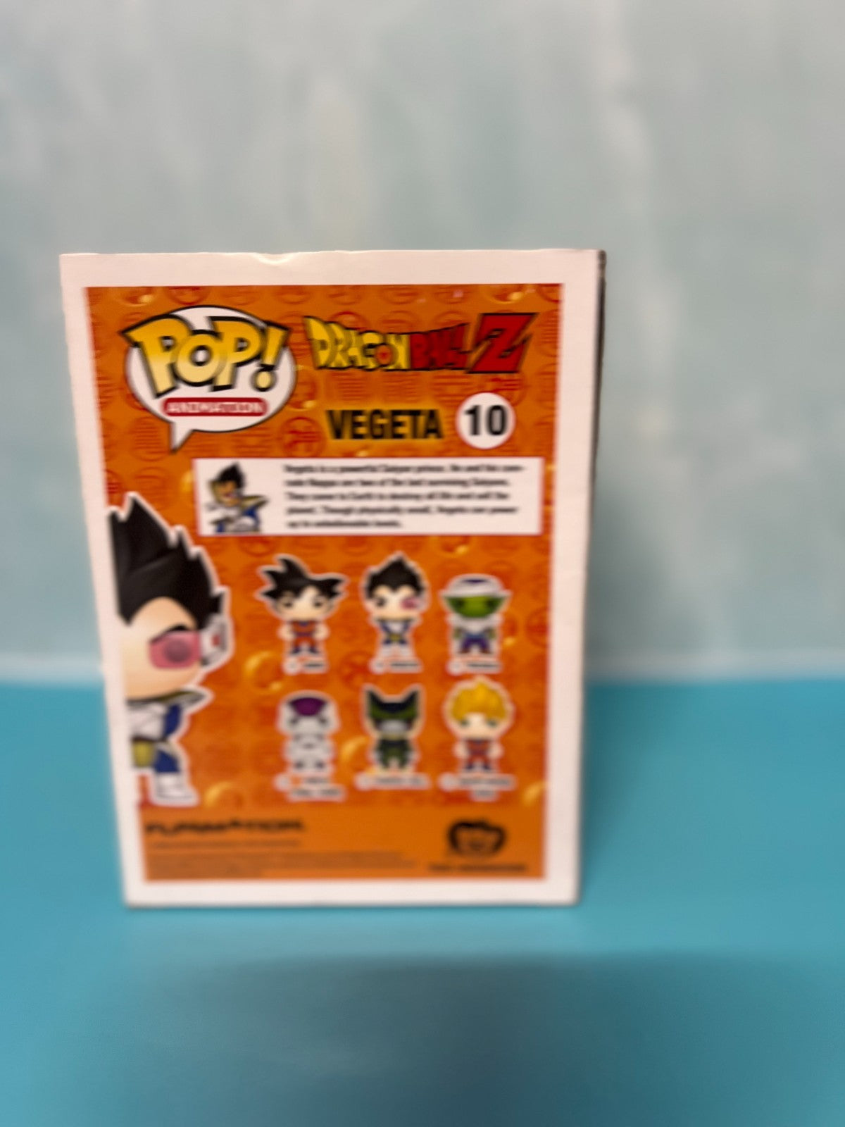 Funko Pop! Animation Dragon Ball Z Vegeta #10 Vinyl Figure