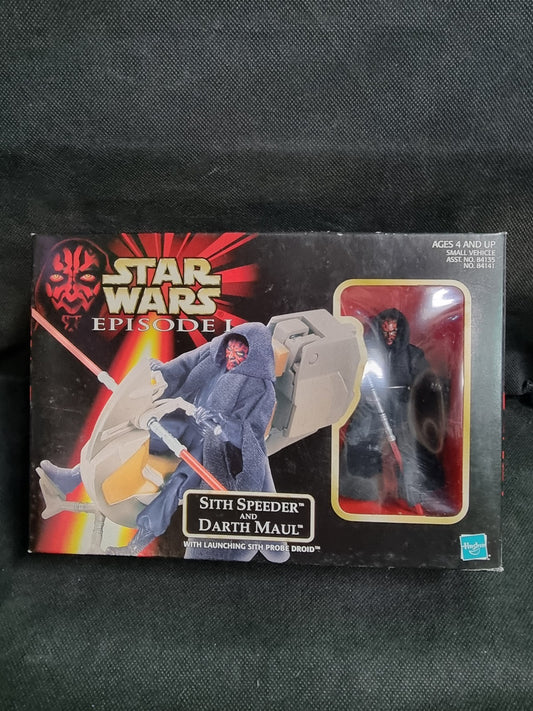 Hasbro Star Wars Episode I: Sith Speeder and Darth Maul Action Figure
