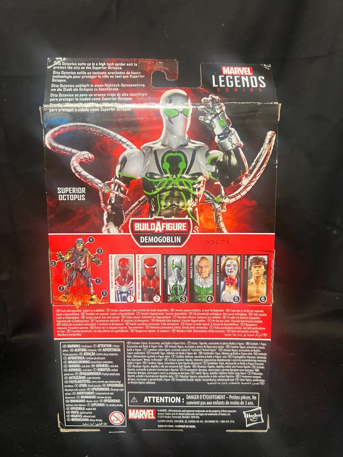 Marvel Legends Demogoblin BAF Spider-Man Series - Superior Octopus Action Figure