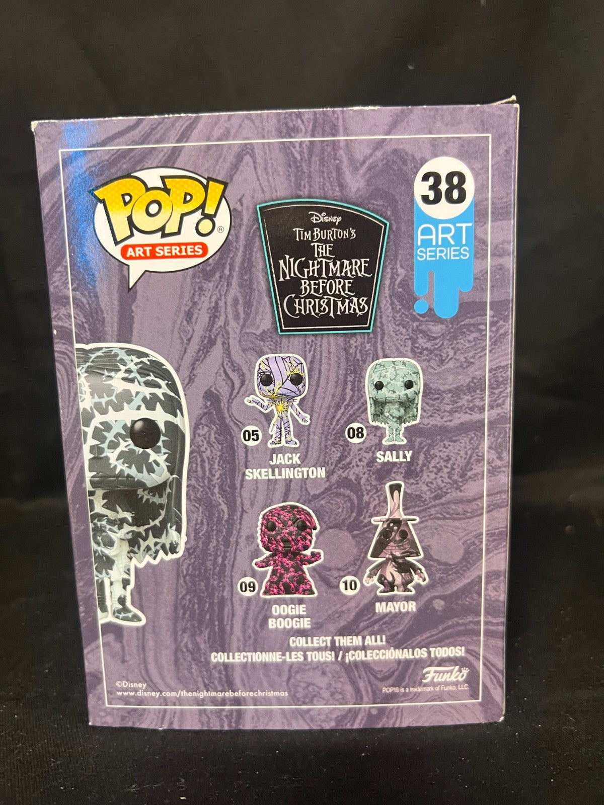 Funko Pop Disney The Nightmare Before Christmas - Sally Art Series #38 Brand New