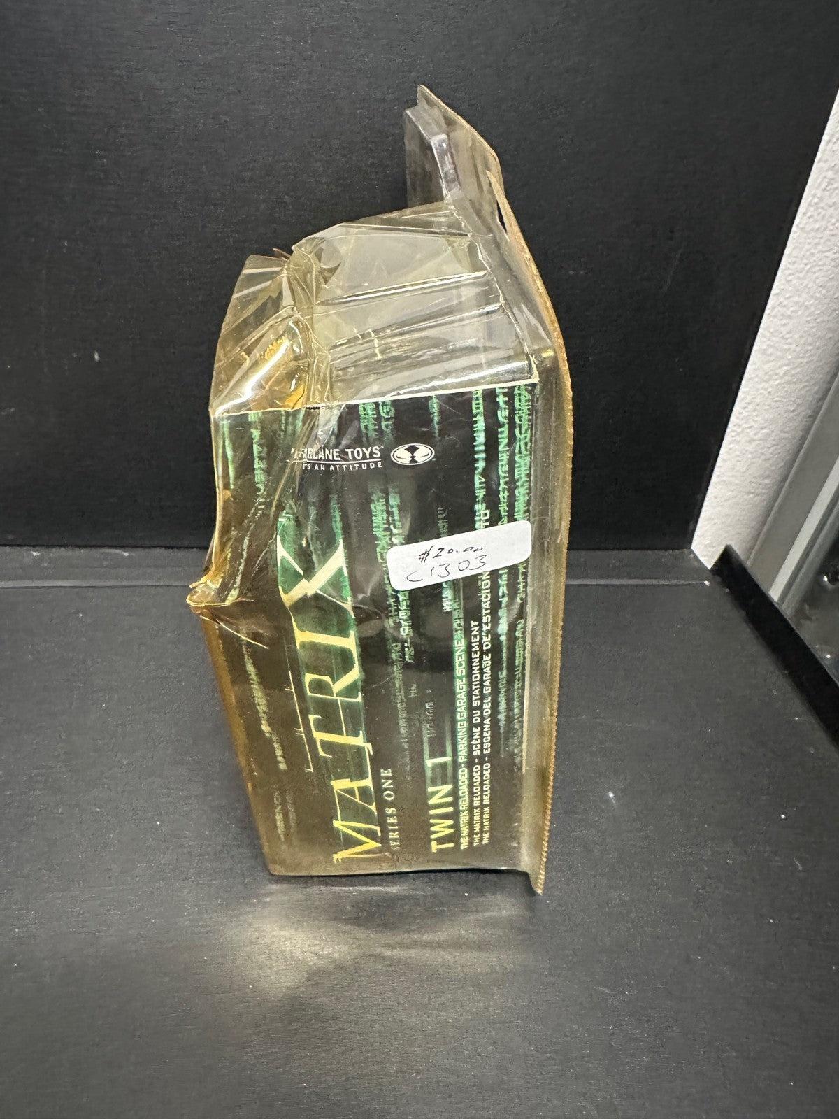 The Matrix McFarlane Toys Series Two Twin 1Action Figure Damaged Package