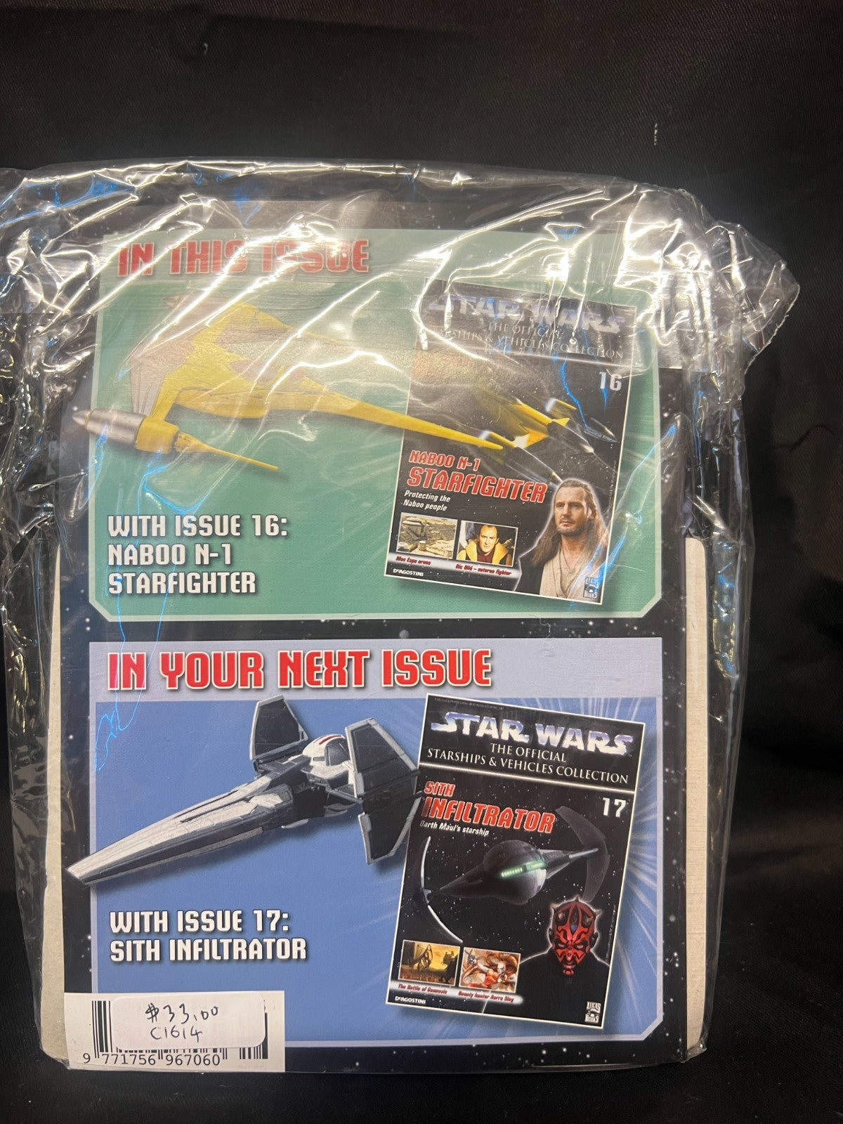 DeAgostini MINI COLLECTION Star Wars STARSHIPS NABOO N-1 FIGHTER starfighter