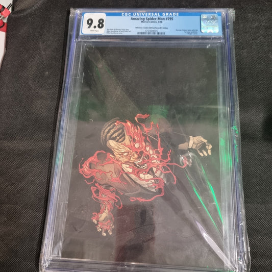 Amazing Spider-Man #795 5/18 ~ CGC 9.8  ~ Virgin/Variant Cover 