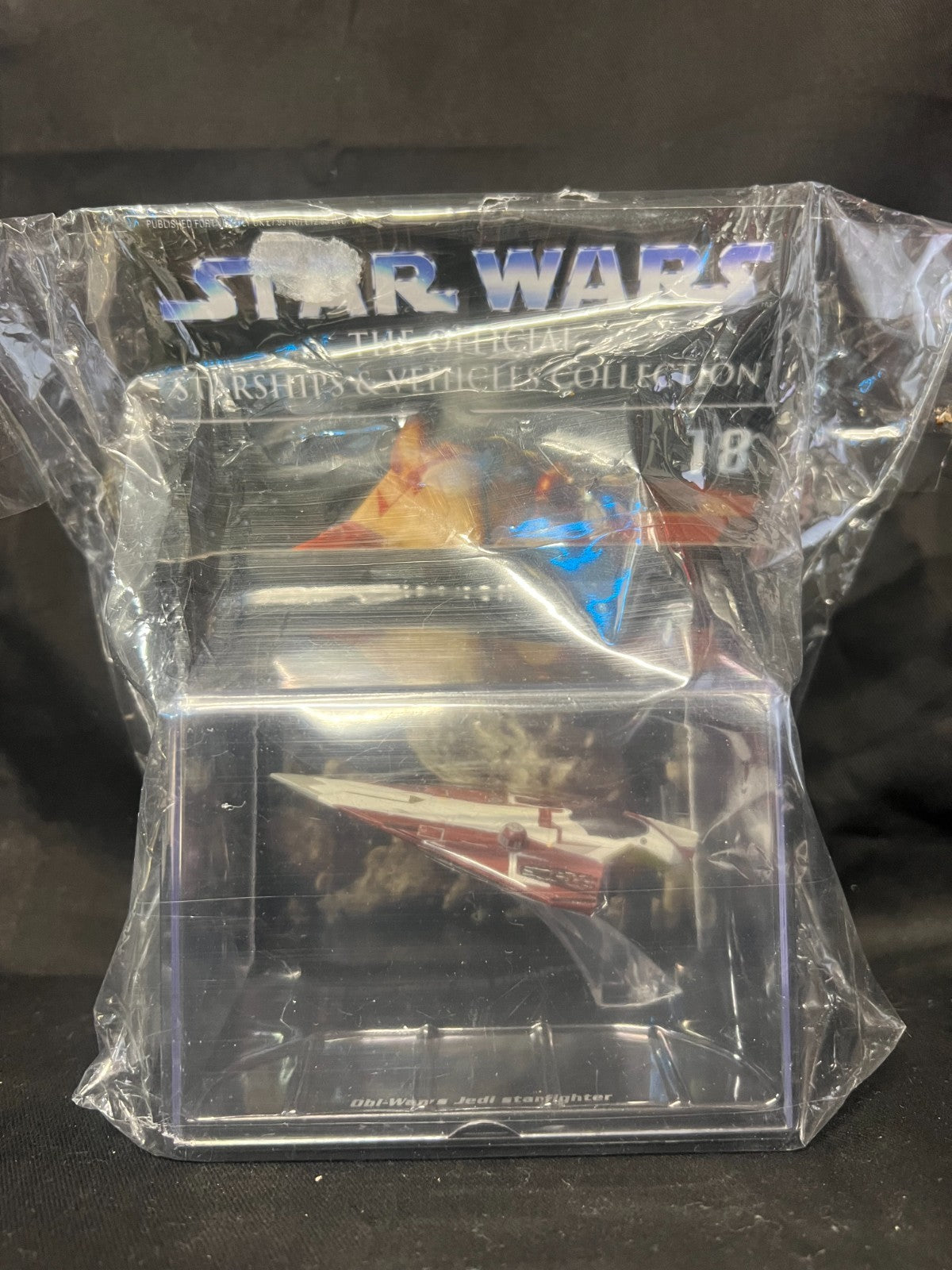 Deagostini Star Wars Starships #18 Obi-Wan's Jedi Starfighter + Magazine