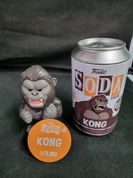 Funko Soda - Kong - Godzilla vs Kong  - OPENED COMMON