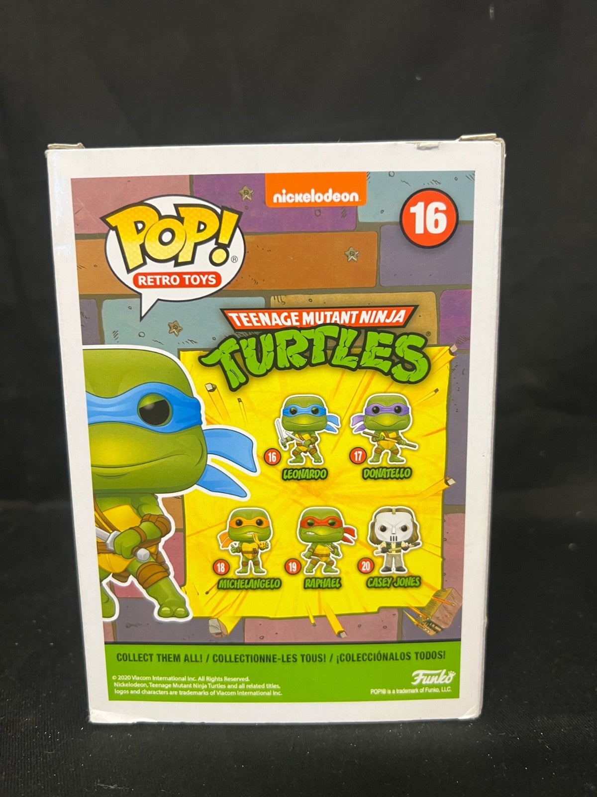 Funko POP! Tv Teenage Mutant Ninja Turtles #16 Leonardo Vinyl Collectable