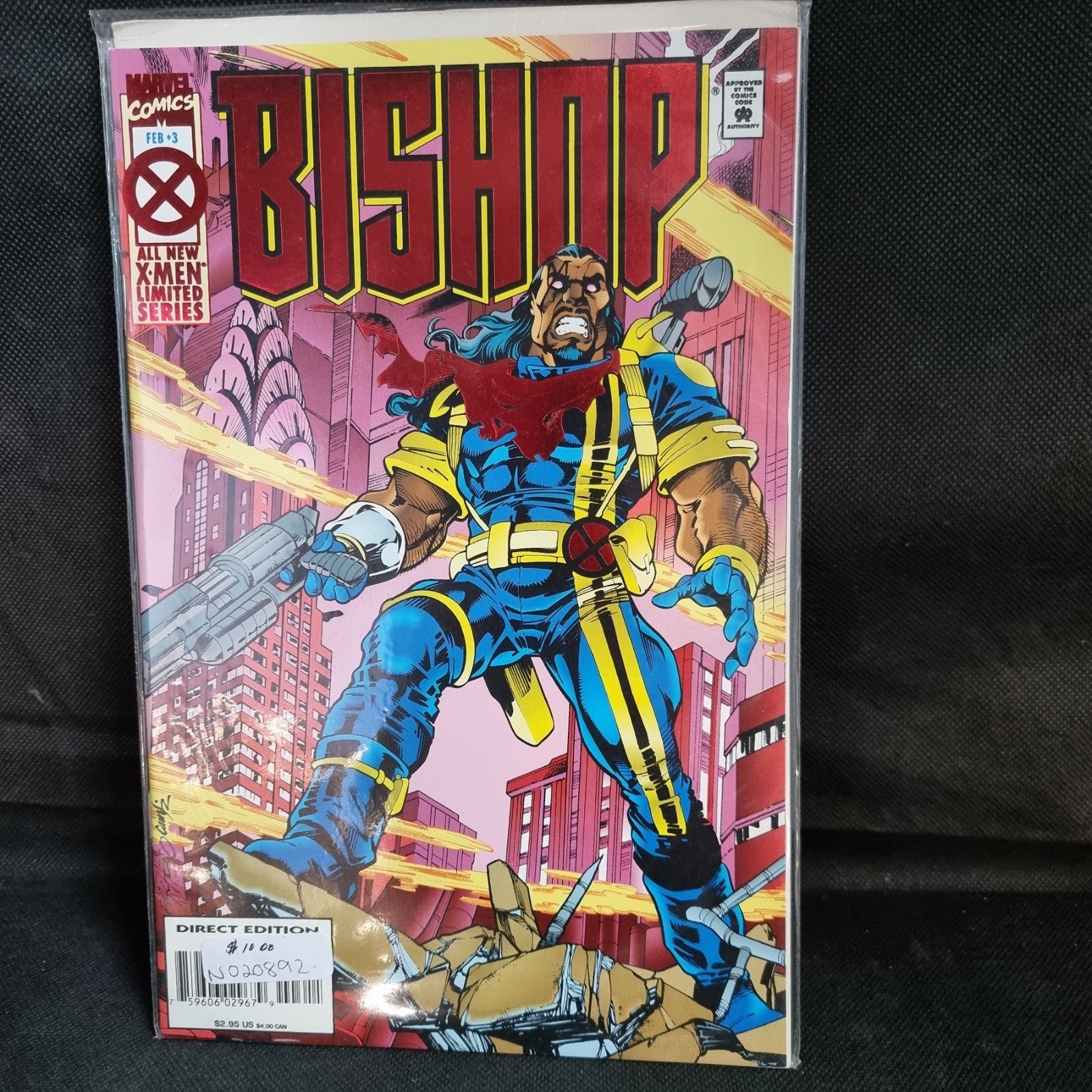 Bishop #3 of 4 (1994 Series) Marvel Comic