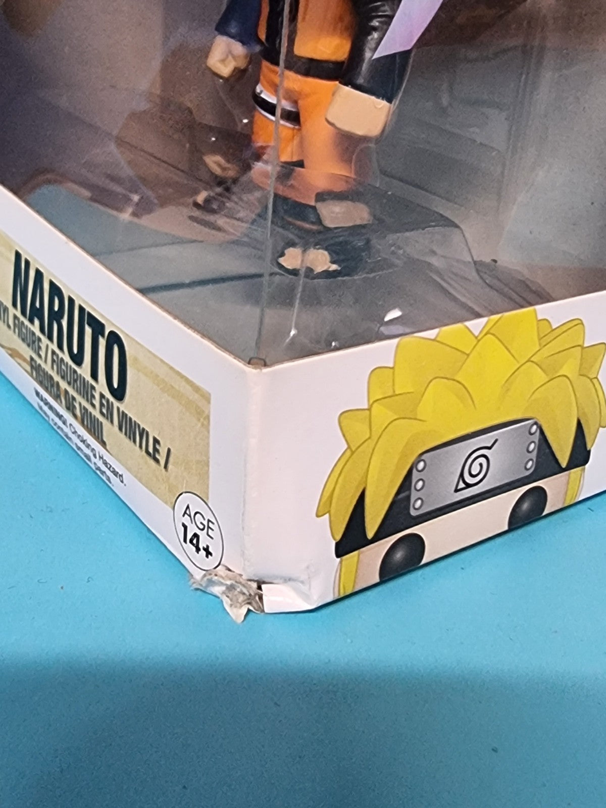 Funko Pop Naruto : NARUTO #71 Vinyl Figure (DAMAGED BOX)