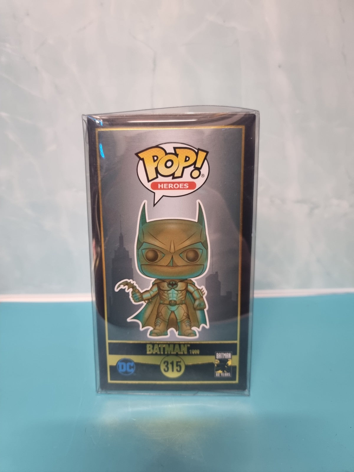 Funko Pop! DC Batman 80th Anniv: BATMAN 1989 (PATINA) #315