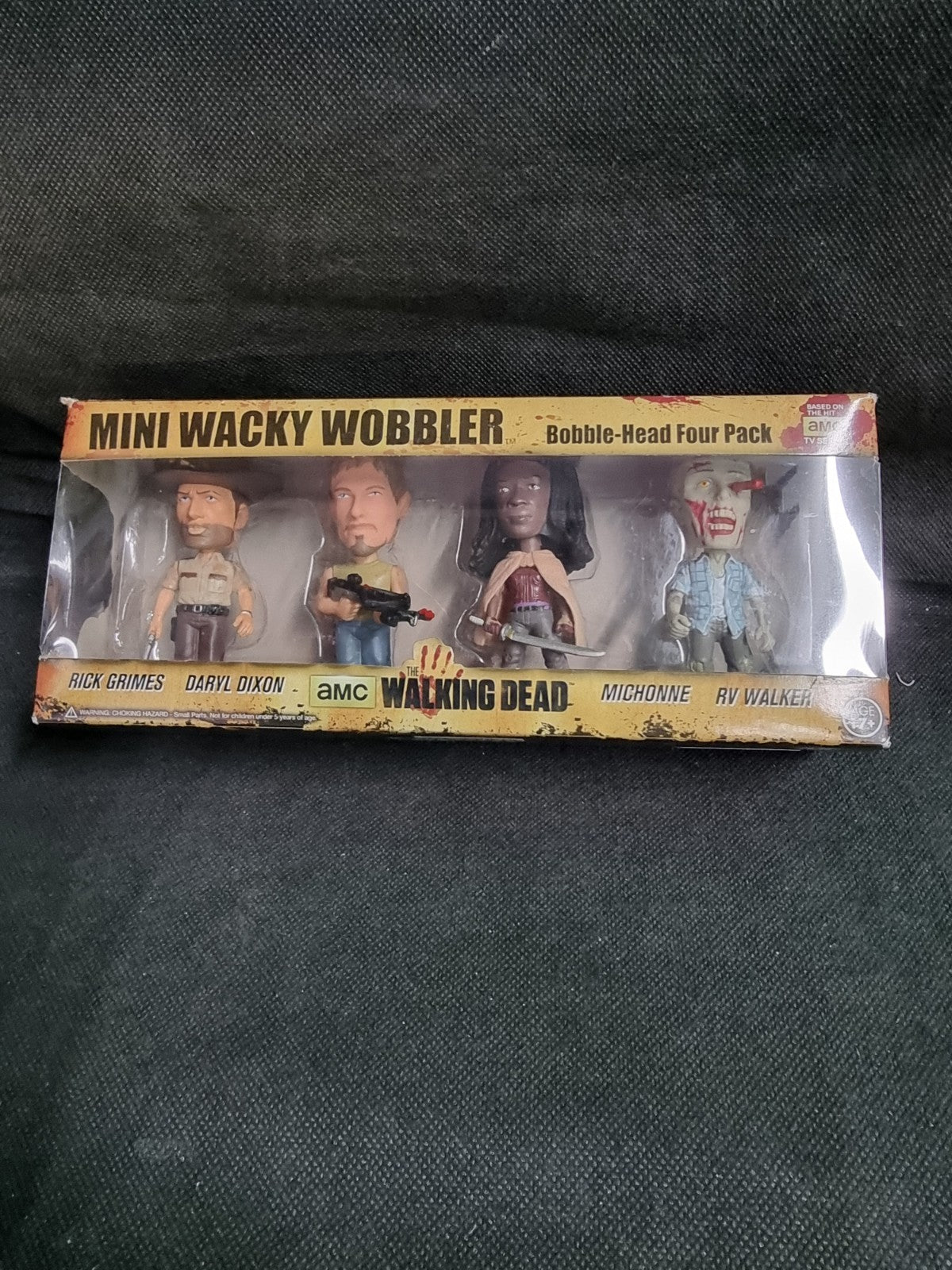 The Walking Dead 4Pc Funko Mini  Wacky Wobbler Set FUNKO