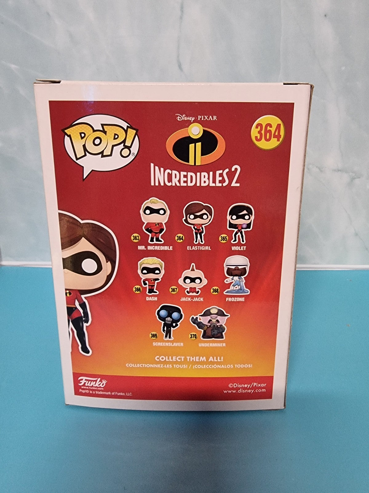 FUNKO - DISNEY PIXAR - INCREDIBLES 2 - ELASTIGIRL #364 - 2018 - VAULTED
