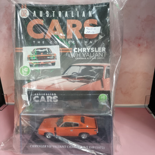 1:43 Australian Cars Collection Issue 2 Chrysler Valiant Charger R/T E49 1972