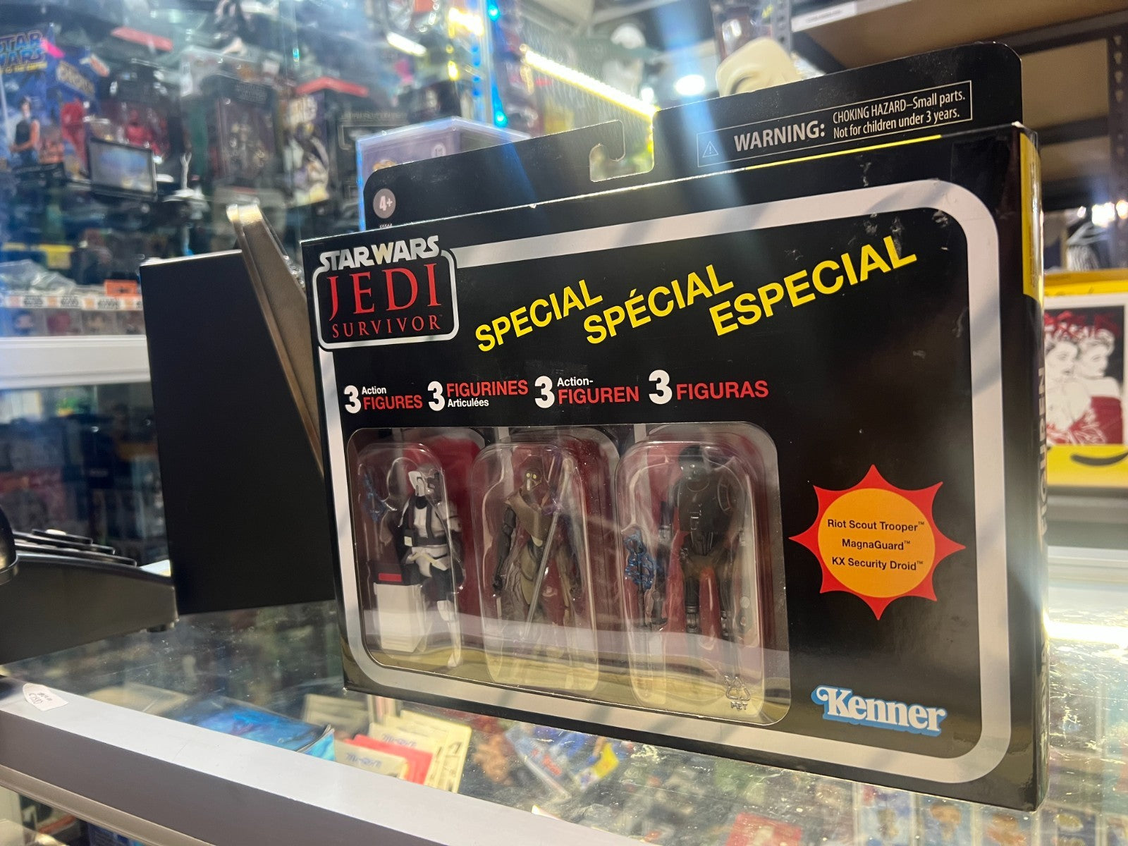 Star Wars Jedi Survivor - The Vintage Collection - Kenner - 3 Action Figure Pack