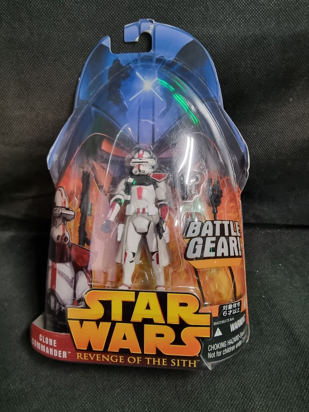 Hasbro Star Wars Episode 3 Revenge of the Sith Clone Commander action figure #33