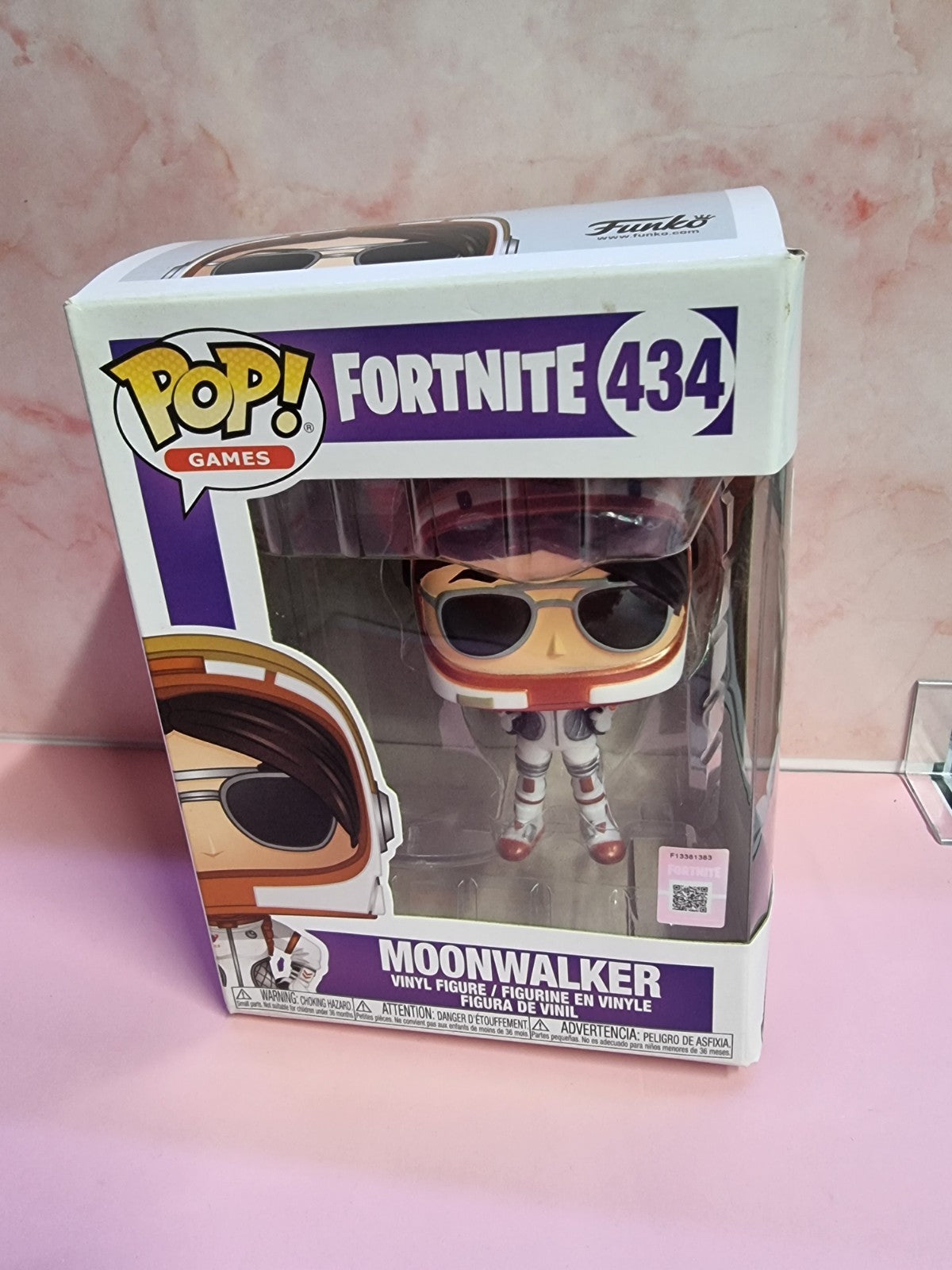 Funko Pop Moonwalker Fortnite  #434 ( Box Damaged)