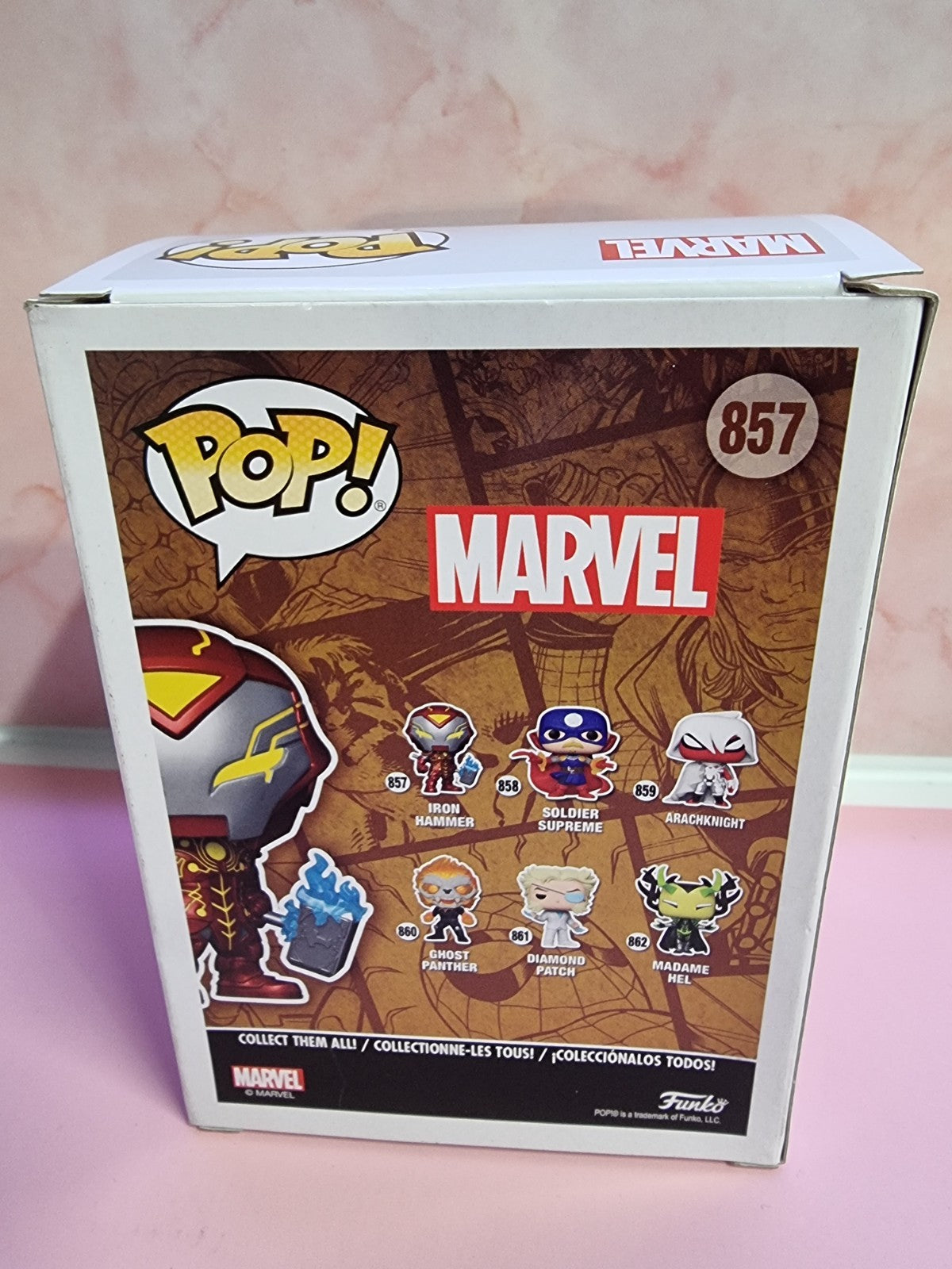Marvel: Infinity Warps Iron Hammer Pop! Vinyl Figure #857
