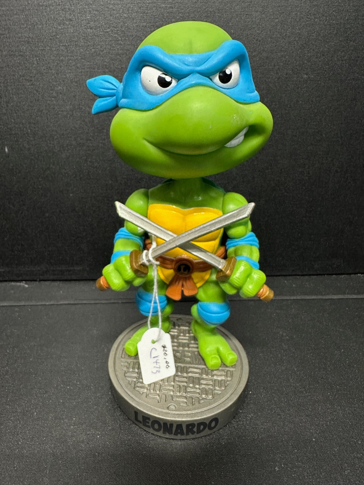 Leonardo Teenage Mutant Ninja Turtles Wacky Wobbler Funko Loose